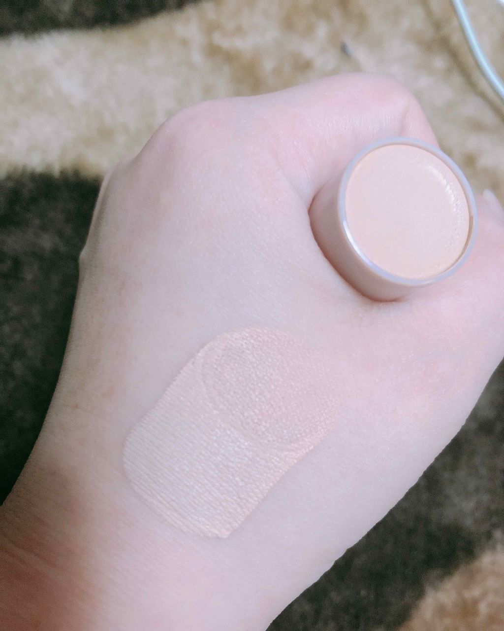 クリーミーファンデーションスティック/キャンメイク/その他ファンデーションを使ったクチコミ(2枚目)