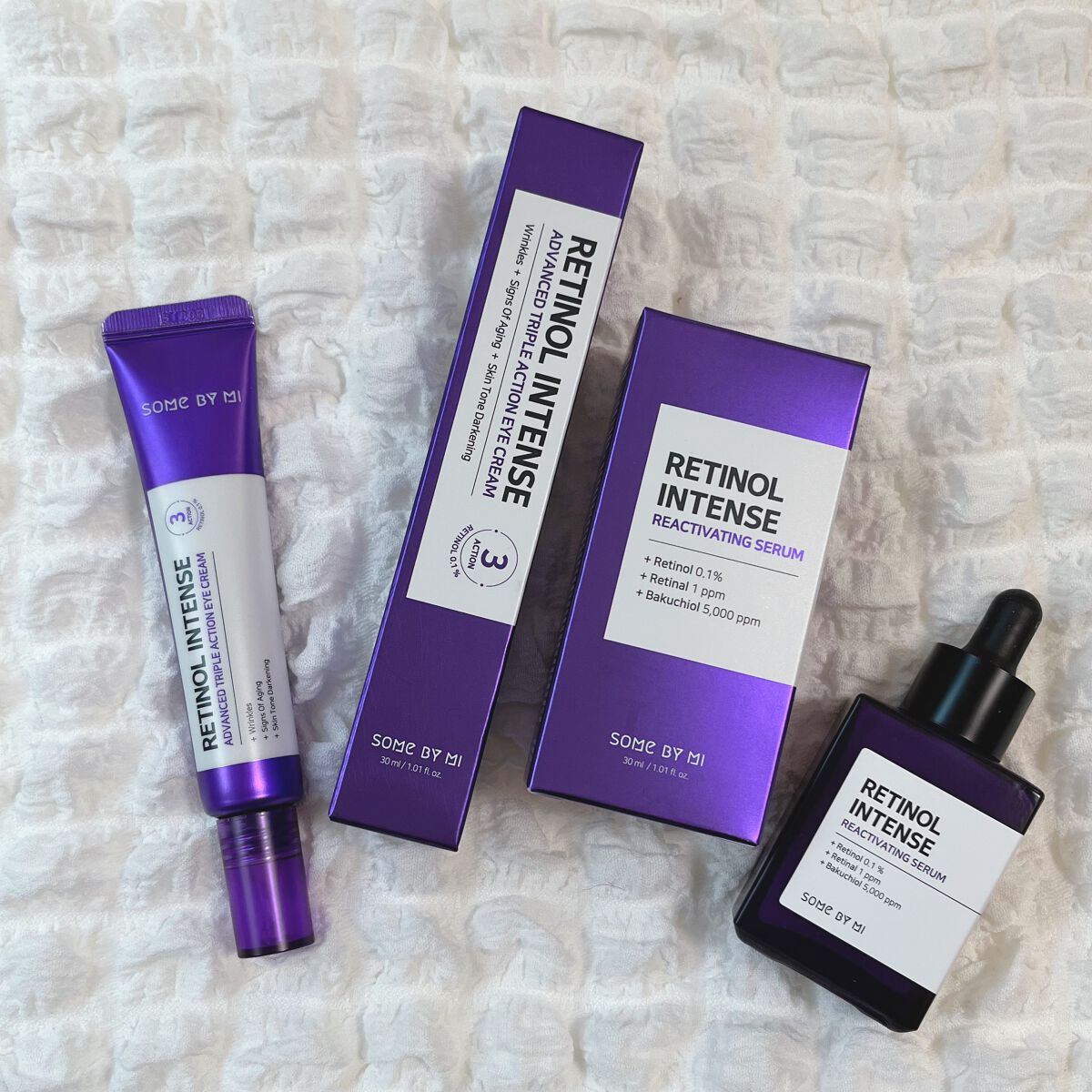 レチノールインテンシブ アドバンスドトリプルアクションアイクリーム/SOME BY MI/アイケア・アイクリームを使ったクチコミ（1枚目）