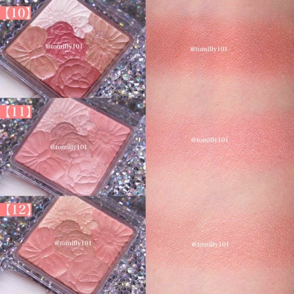 グロウフルールチークス 12 シナモンラテフルール/キャンメイク/パウダーチークを使ったクチコミ(3枚目)