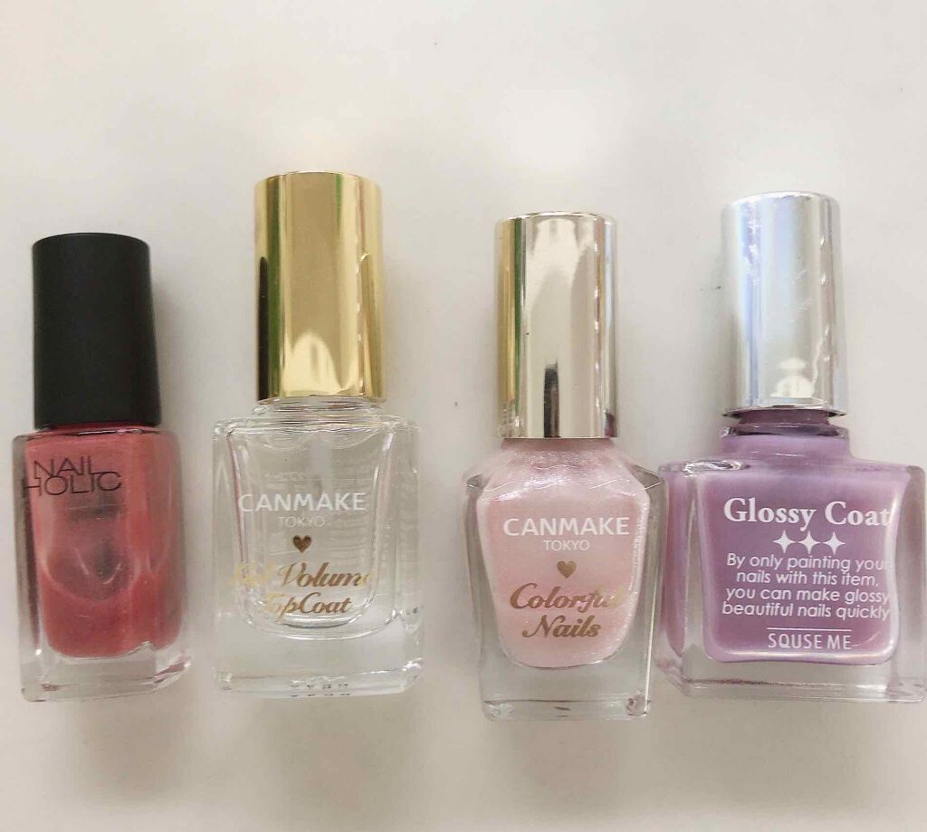 ジェルボリュームトップコート/キャンメイク/ネイルトップコートを使ったクチコミ(3枚目)