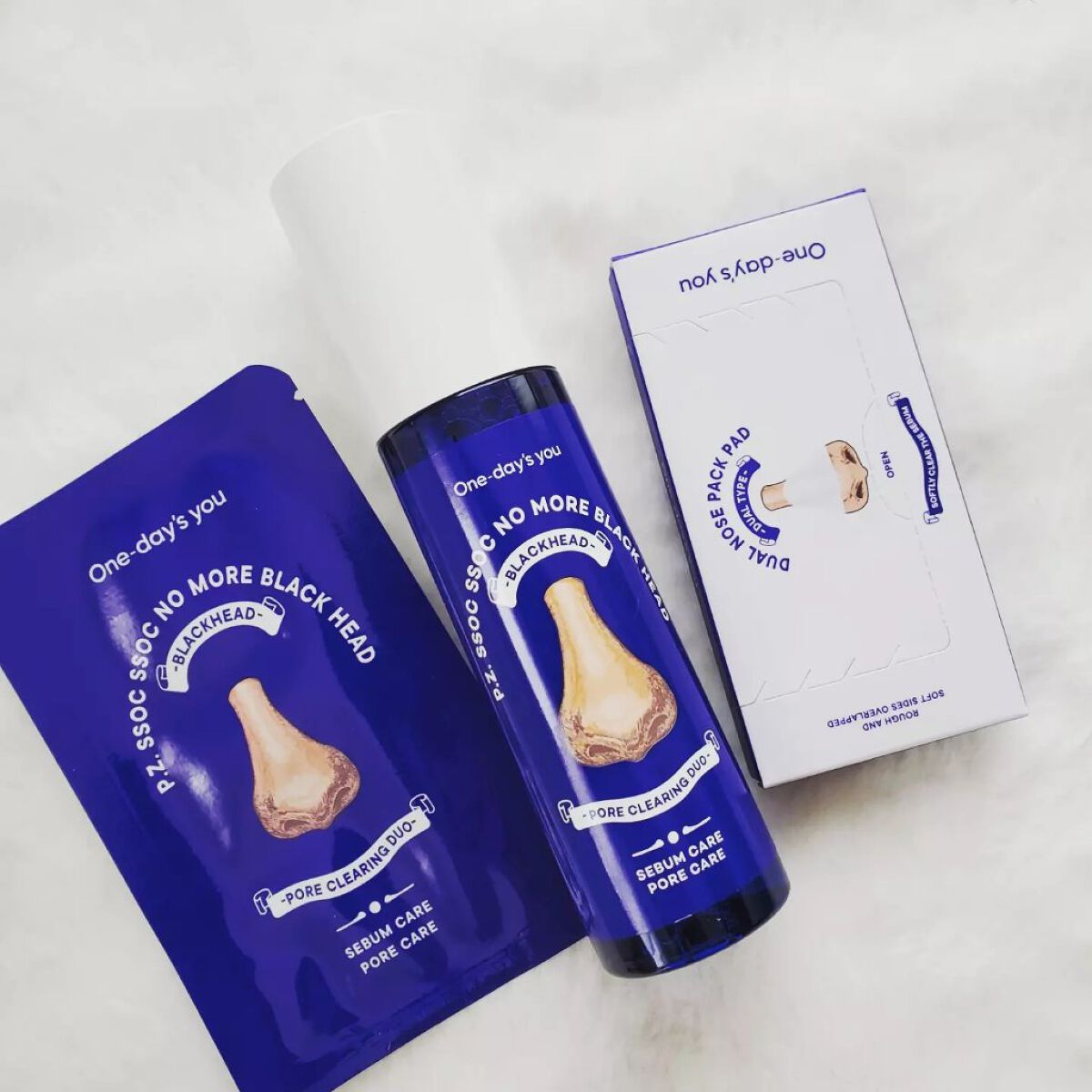 ノーモアブラックヘッド(ノーズピーリング)/One-day's you/スクラブ・ゴマージュを使ったクチコミ（1枚目）