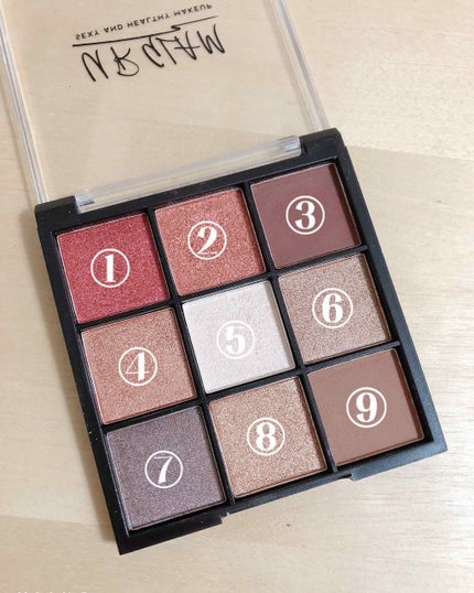 UR GLAM BLOOMING EYE COLOR PALETTE/U R GLAM/アイシャドウパレットを使ったクチコミ(2枚目)