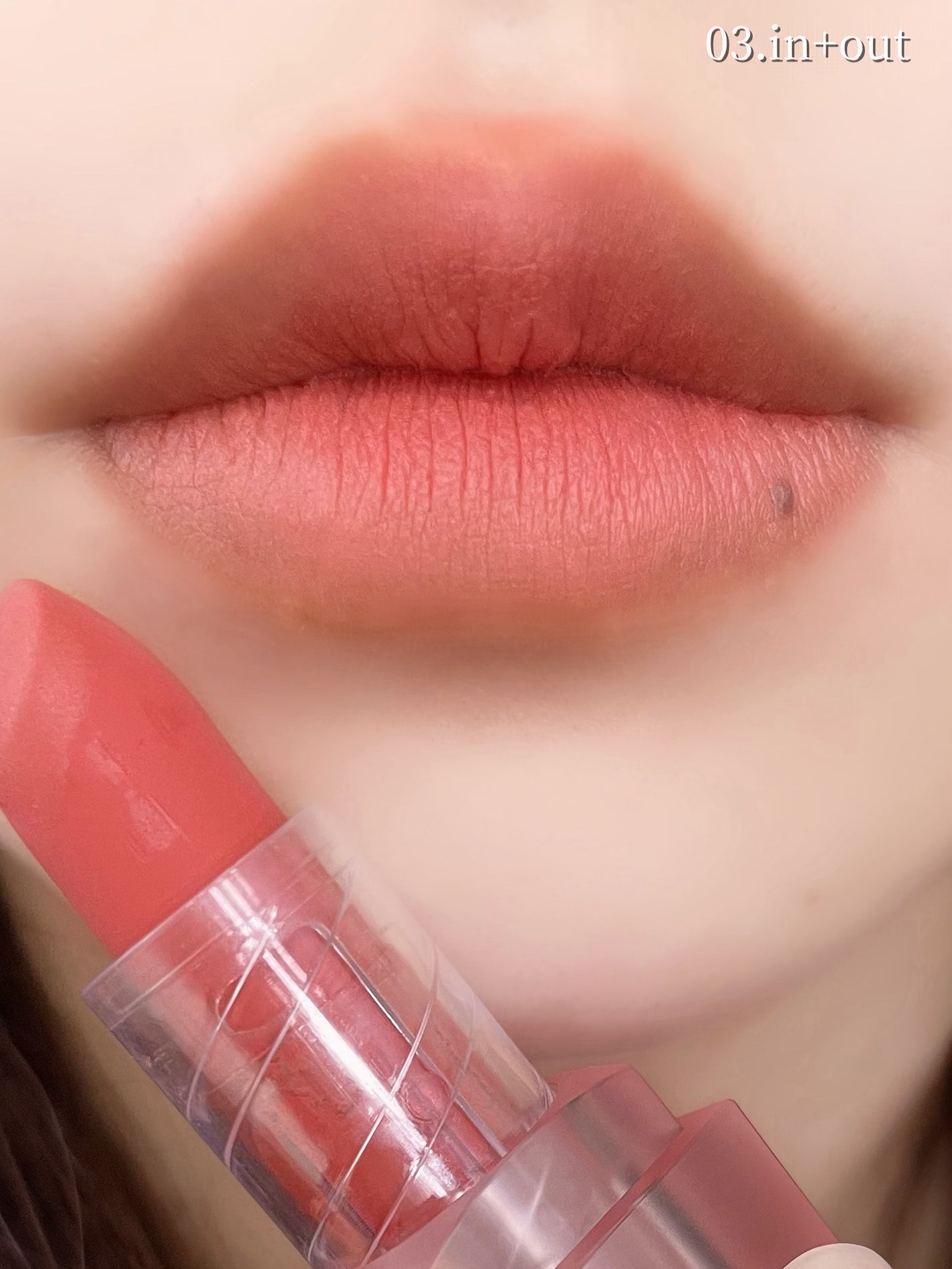 フラッフィリップティント/BLESSED MOON/リップティントを使ったクチコミ(4枚目)