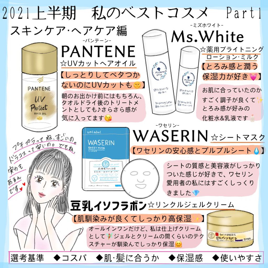 リンクルジェルクリーム Ｎ/なめらか本舗/オールインワン化粧品を使ったクチコミ（1枚目）