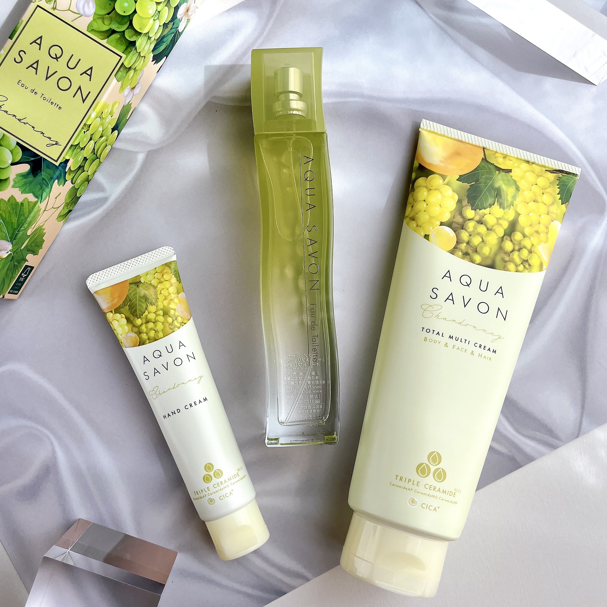 アクア　シャボン　ハンドクリーム　シャルドネブリュットの香り/アクアシャボン/ハンドクリームを使ったクチコミ（2枚目）