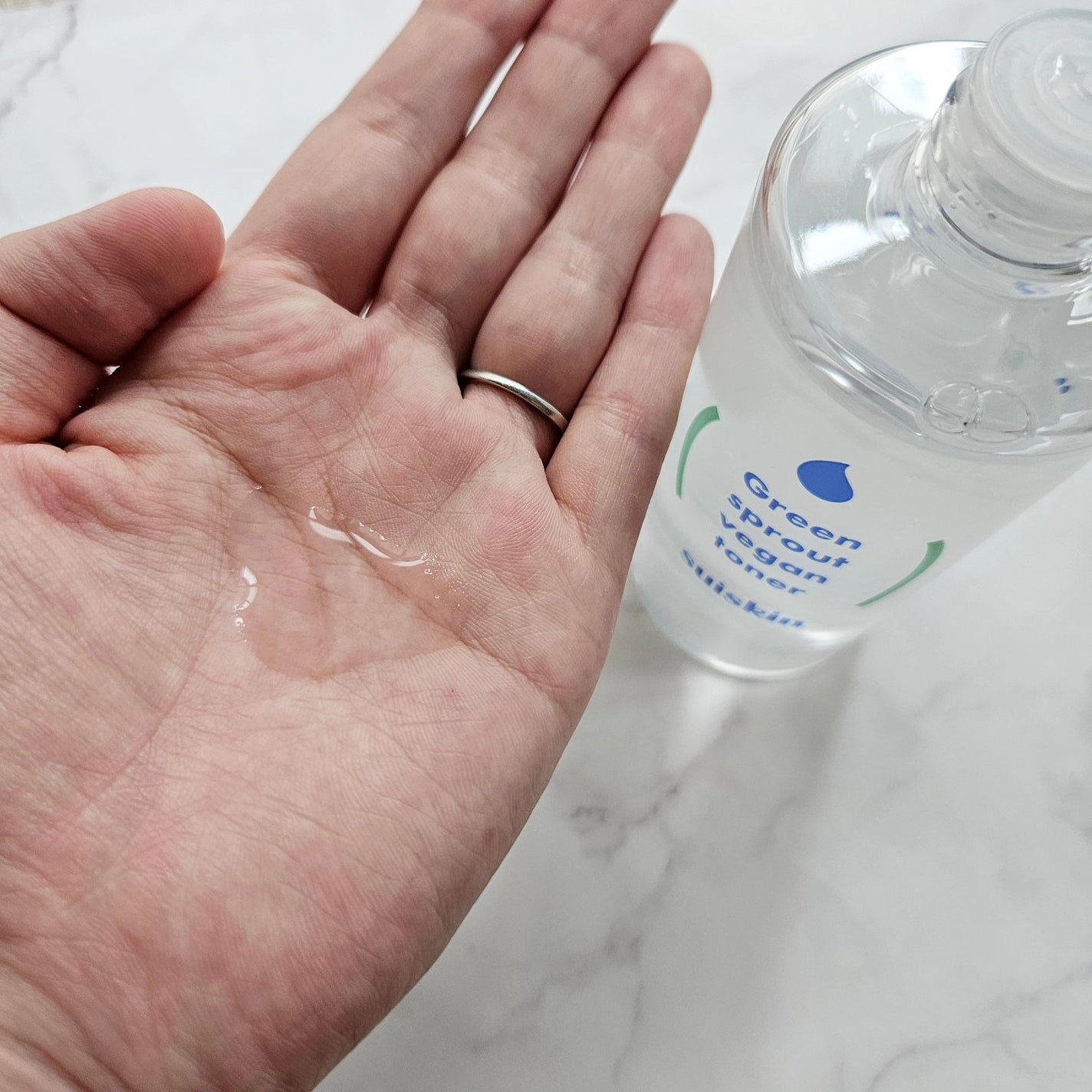 Green sprout vegan toner/suiskin/化粧水を使ったクチコミ(3枚目)