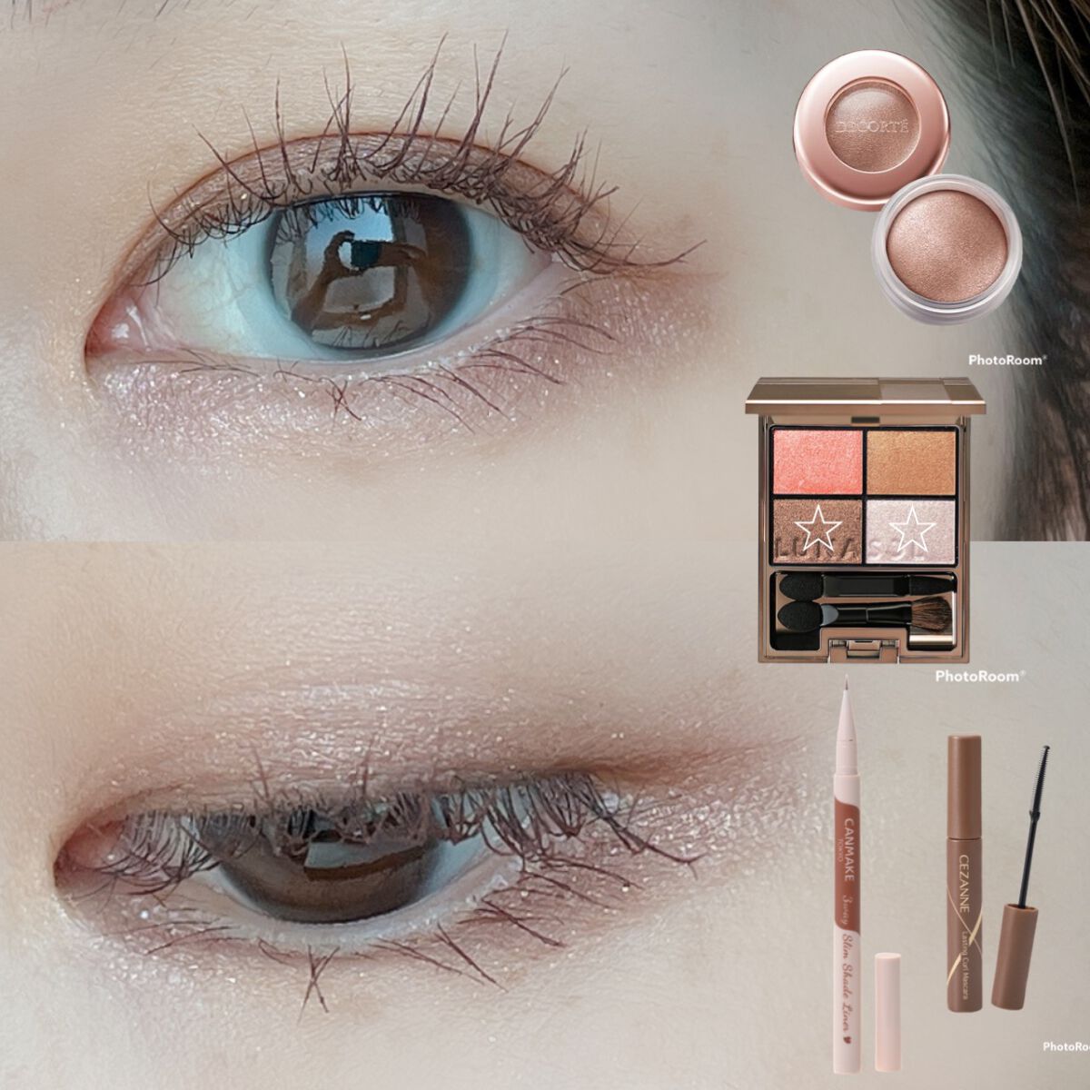 シアーコントラストアイズ/LUNASOL/アイシャドウパレットを使ったクチコミ（1枚目）