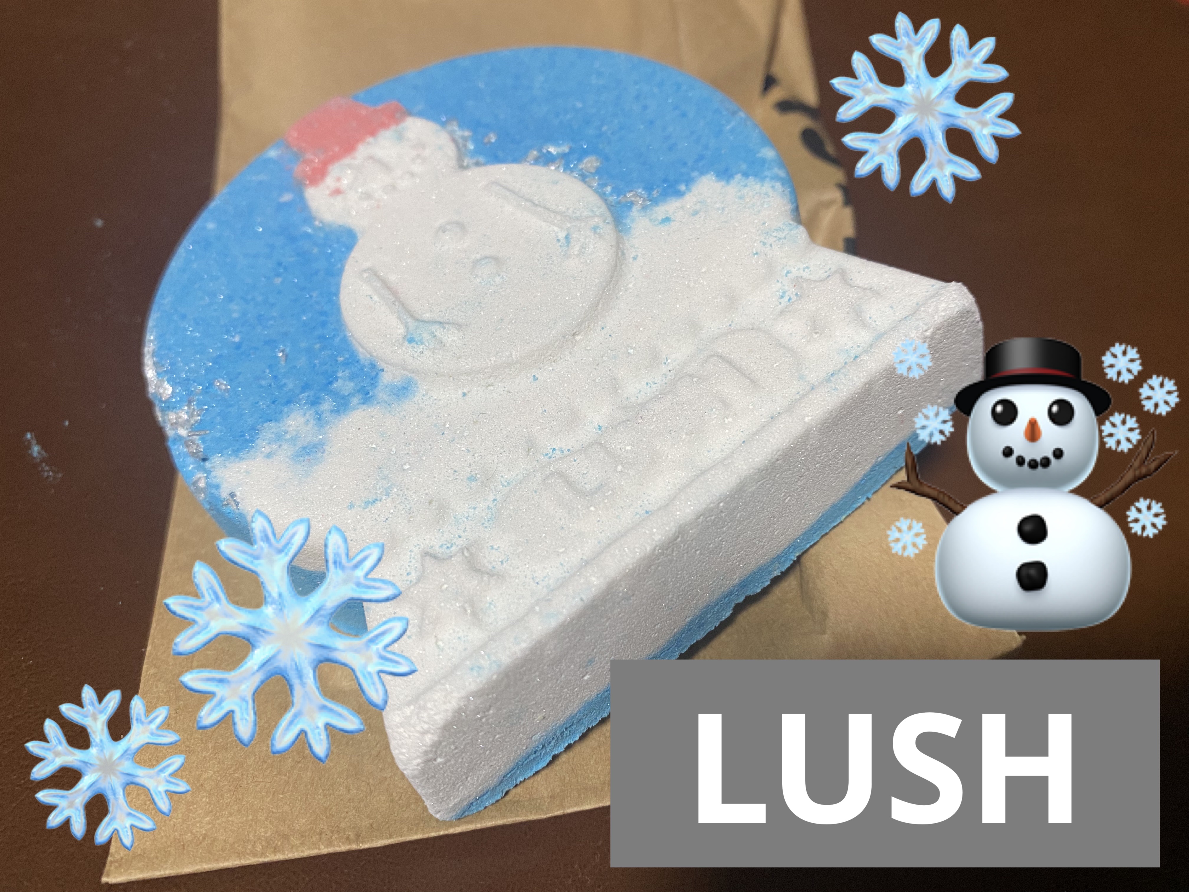 ドリーミング オブ ア ホワイトクリスマス/ラッシュ/無機塩系入浴剤を使ったクチコミ（1枚目）