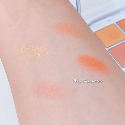 アイパレット 08 サンライズオレンジ/sopo/アイシャドウパレットを使ったクチコミ(3枚目)