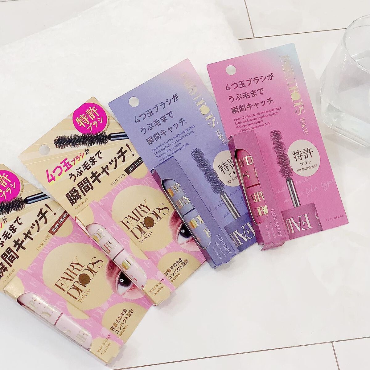 フェアリードロップス クアトロラッシュ/FAIRYDROPS/マスカラを使ったクチコミ(6枚目)