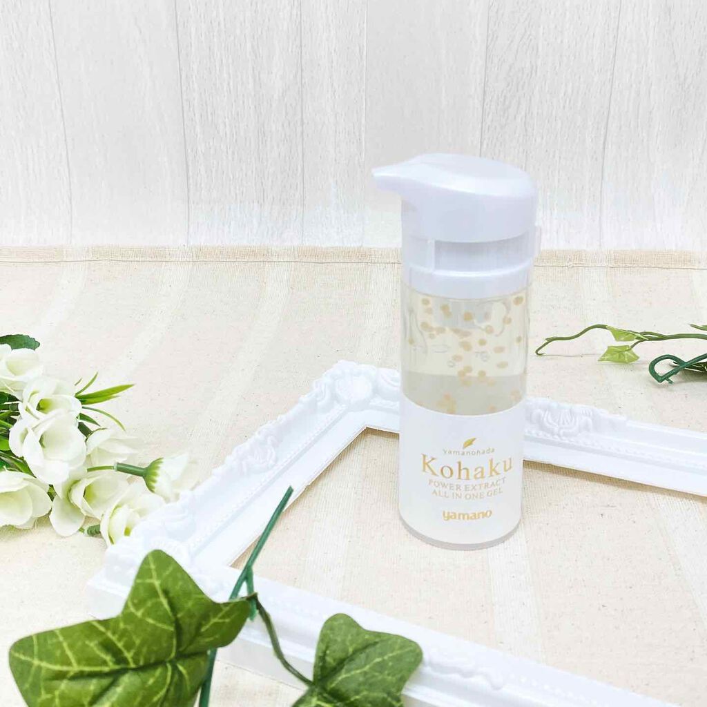 琥珀パワーエキスオールインワンジェル/ヤマノ肌/オールインワン化粧品を使ったクチコミ（1枚目）