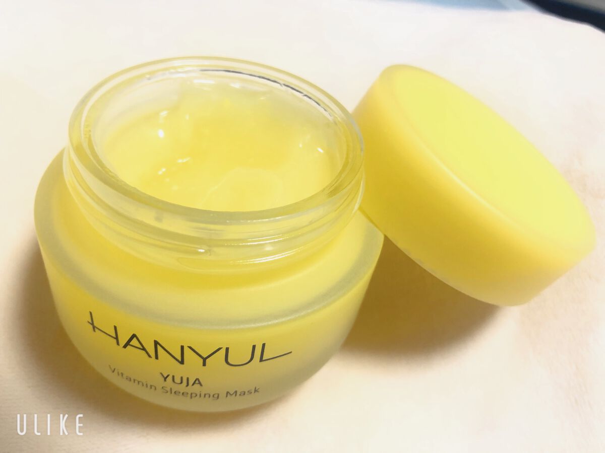 月光ゆず睡眠パック/HANYUL(ハンユル)/フェイスクリームを使ったクチコミ（2枚目）