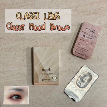 

( 'ω'o[ 本日はこちら ]o

💎CLASSI LENS
      Classi Mood Brown
      ￥2,500-


こちらはCLASSI LENS( @classi.le