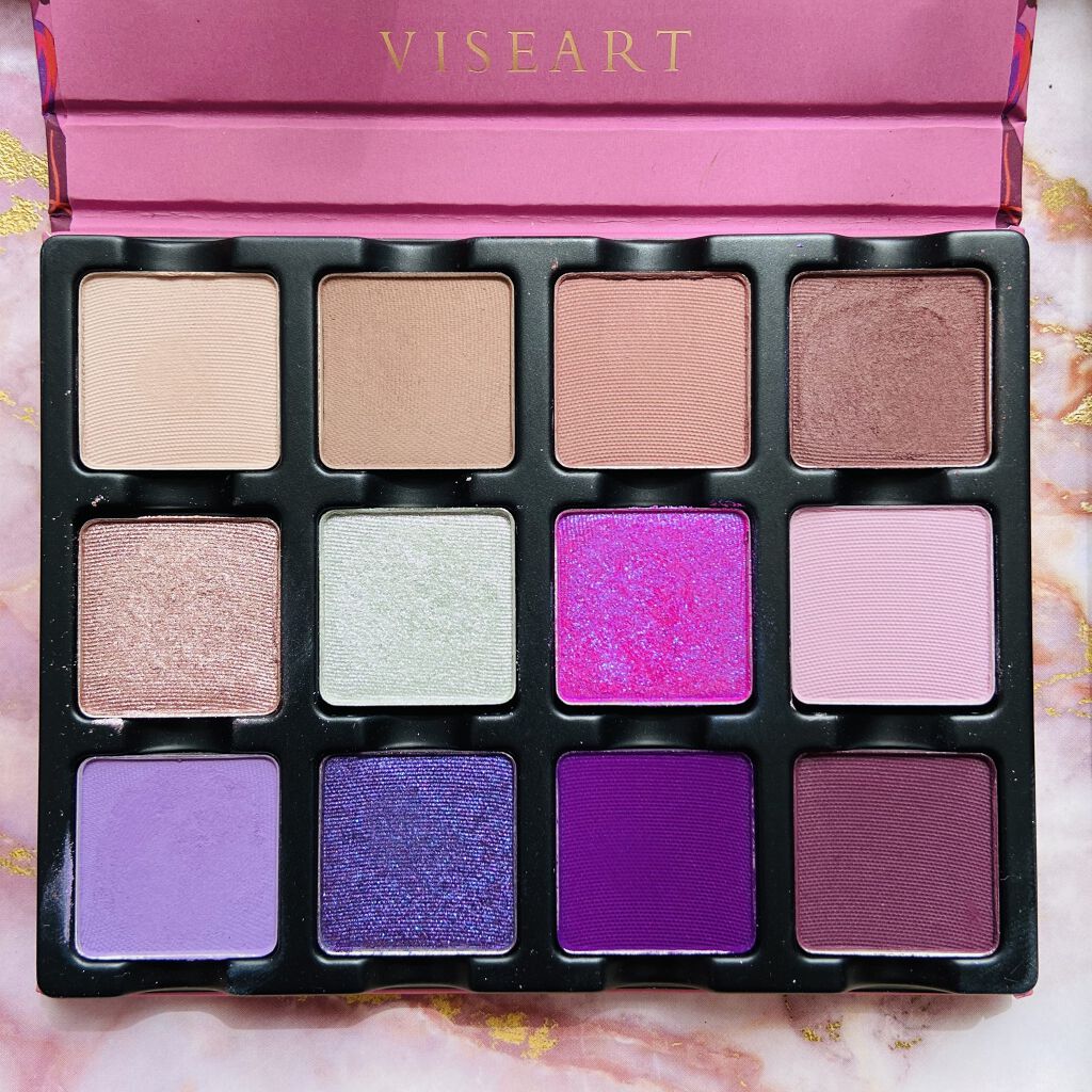 Violette ÉTENDU/VISEART/アイシャドウパレットを使ったクチコミ（1枚目）