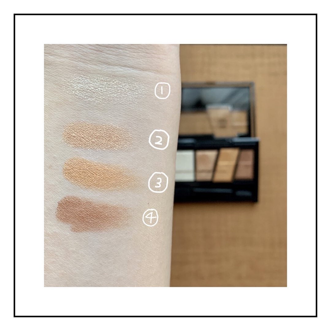 デザイニングブラウンアイズ/KATE/アイシャドウパレットを使ったクチコミ(3枚目)