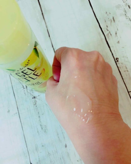 MY GEL BOTTLE ゆず+あんず/COSME RECIPE/ボディローションを使ったクチコミ(2枚目)