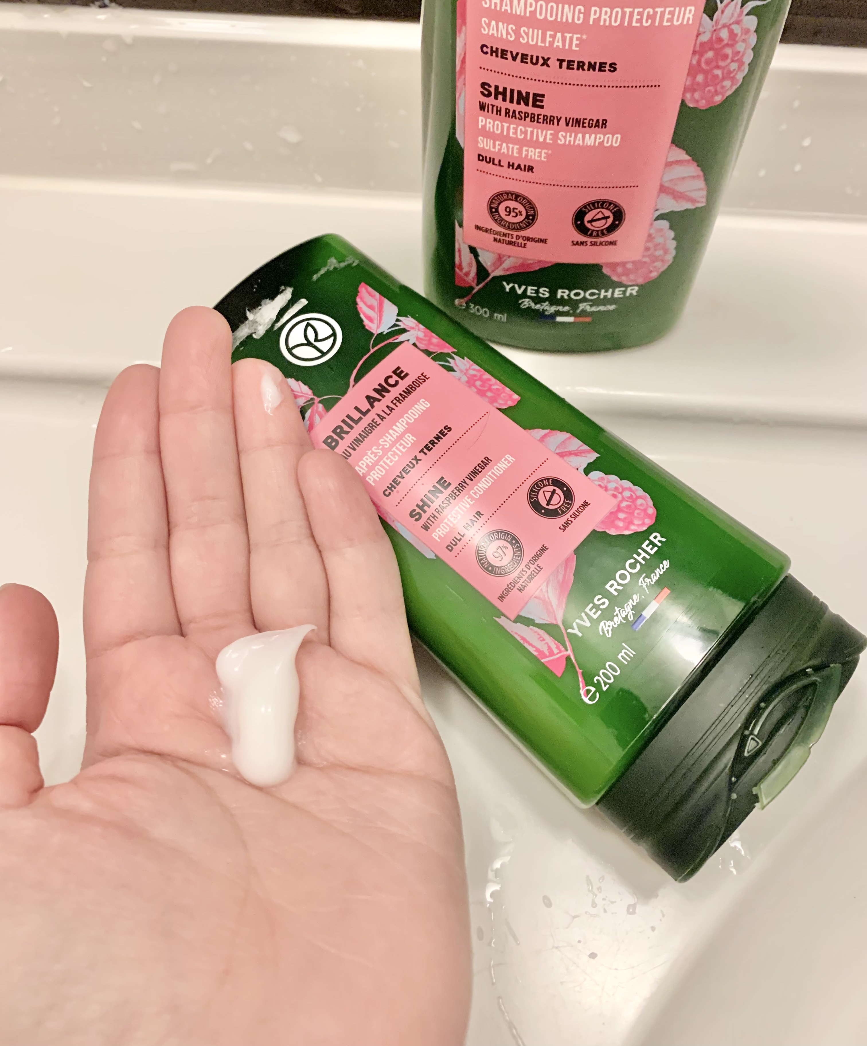 ヘルシースカルプ シャンプー/コンディショナー 〈シルキーシャイン〉 	コンディショナー（200ｍL）/イヴ・ロシェ/市販シャンプーを使ったクチコミ（3枚目）