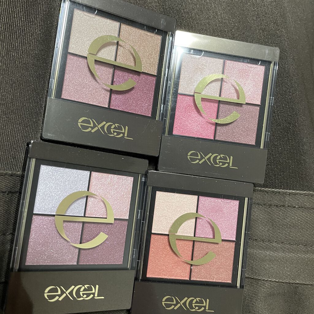 リアルクローズシャドウ/excel/アイシャドウパレットを使ったクチコミ（2枚目）