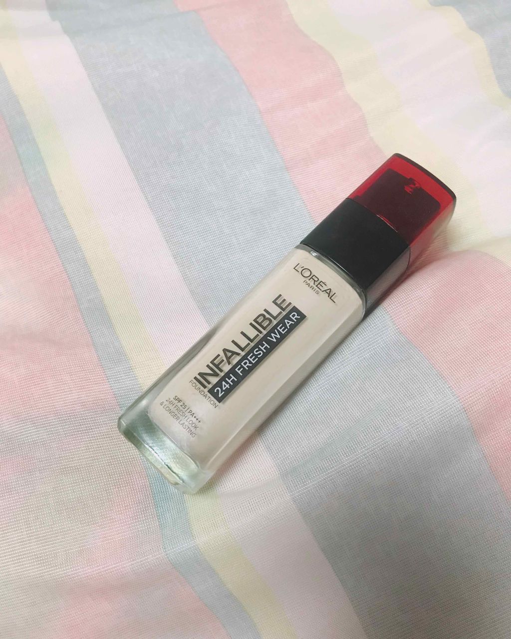 インファリブル ステイフレッシュファンデーション/ロレアル パリ/リキッドファンデーションを使ったクチコミ(1枚目)