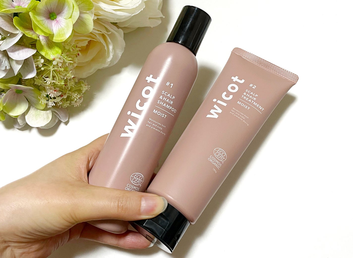 スカルプ&ヘア シャンプー/トリートメント モイスト/wicot/市販シャンプーを使ったクチコミ(4枚目)