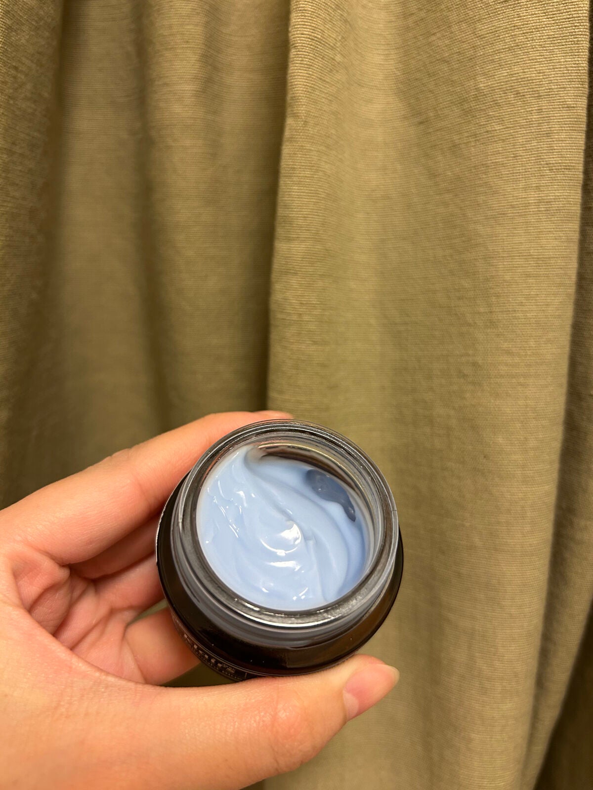 ミッドナイトブルーカーミングクリーム/Klairs/フェイスクリームを使ったクチコミ(3枚目)