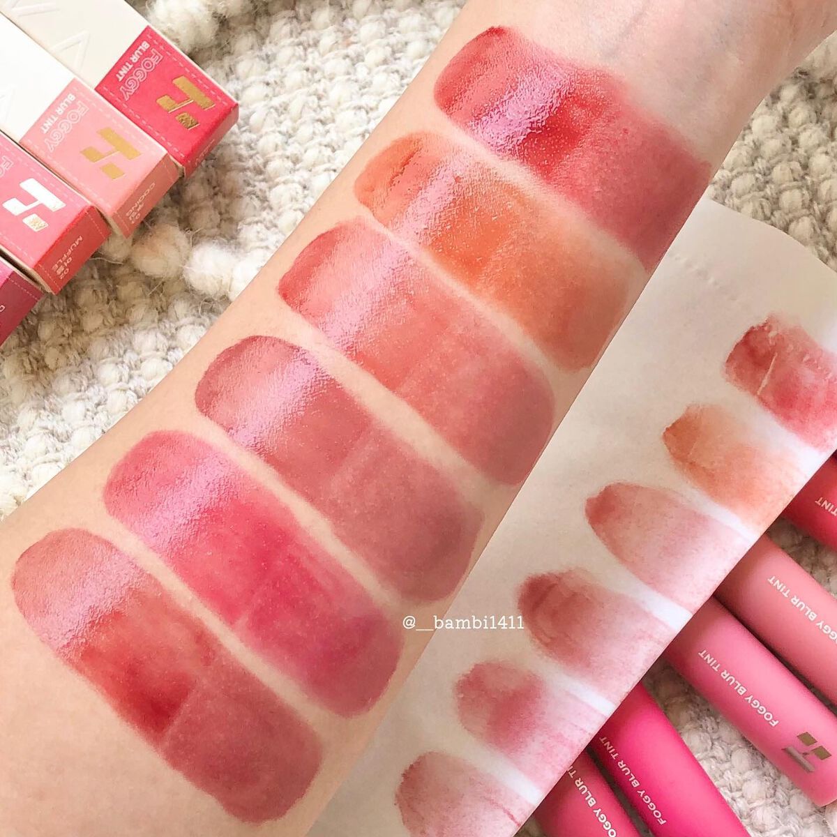 フォギーブラーティント/HOLIKA HOLIKA/リップティントを使ったクチコミ(9枚目)