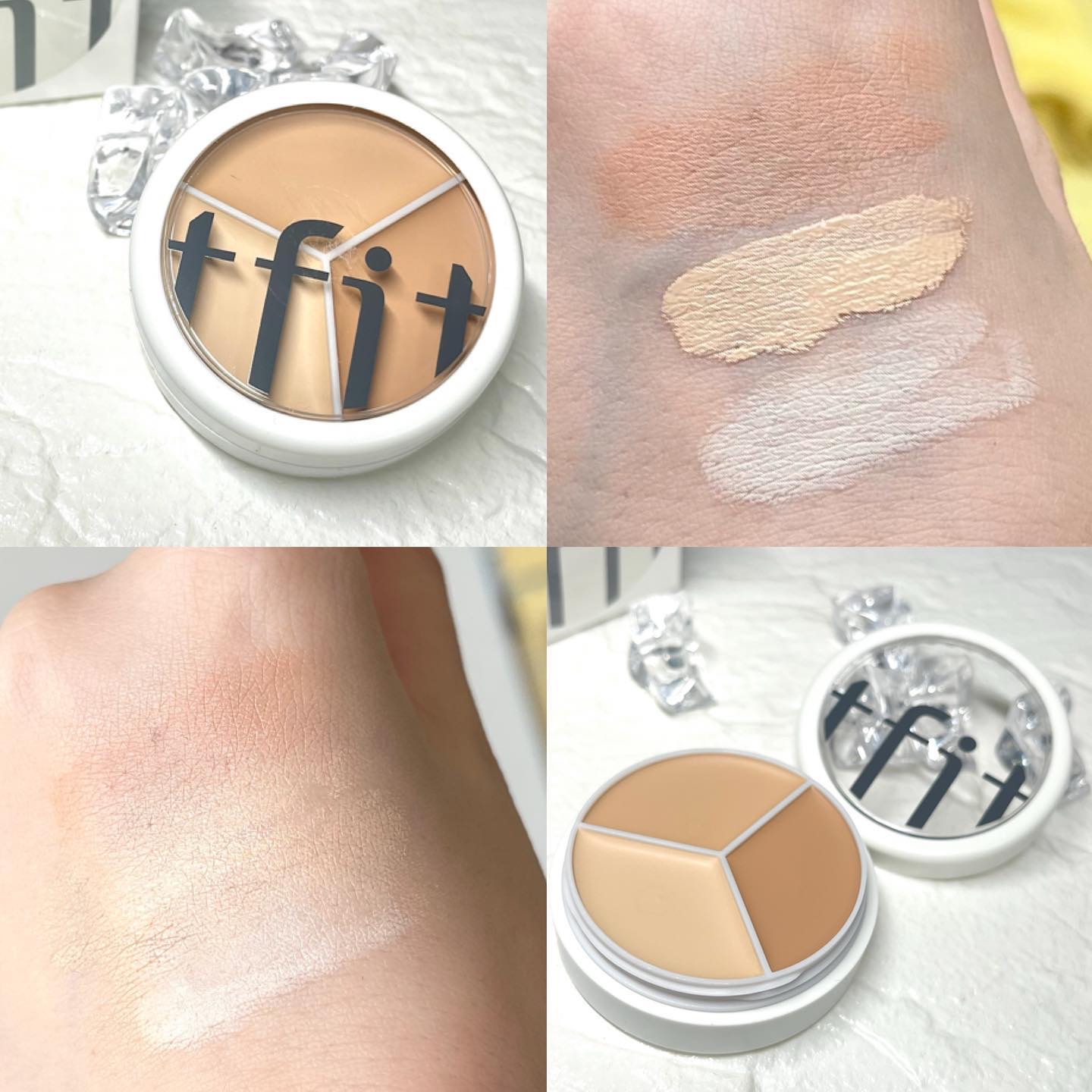 カバーアッププロコンシーラー/TFIT/パレットコンシーラーを使ったクチコミ（3枚目）