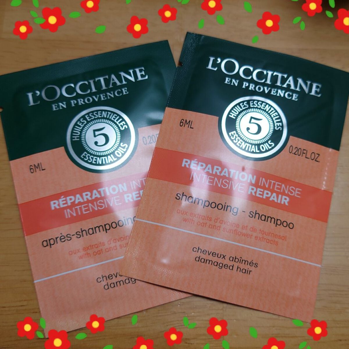 ファイブハーブスリペアリングシャンプー/コンディショナー/L'OCCITANE/シャンプー・コンディショナーを使ったクチコミ(1枚目)