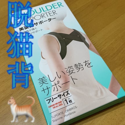 美姿勢サポーター/DAISO/ボディグッズを使ったクチコミ(1枚目)