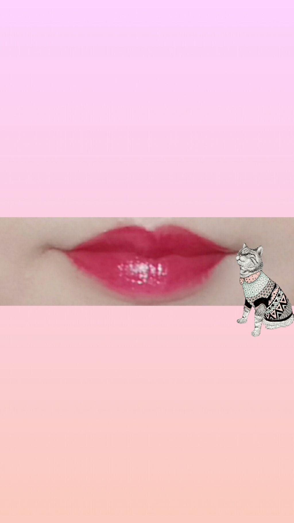 ラスティングペインティングティント/MISSHA/リップグロスを使ったクチコミ（2枚目）