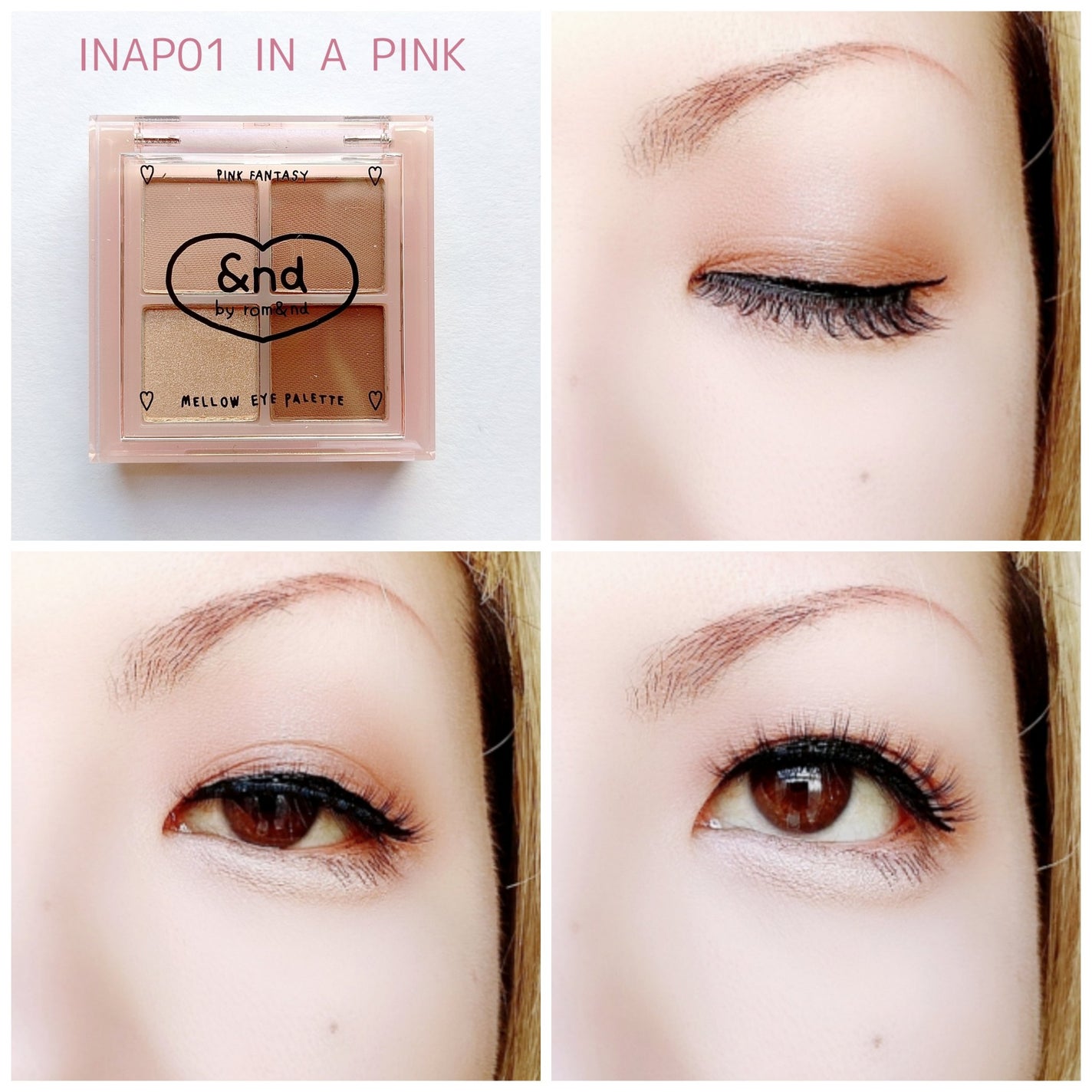 アンドバイロムアンド メロウアイパレット/&nd by rom&nd/アイシャドウパレットを使ったクチコミ(3枚目)