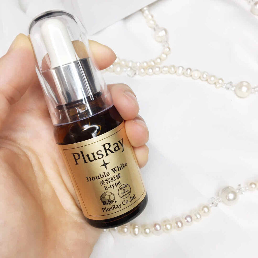 エクストラダブルホワイト美容原液Eタイプ/PlusRay/ブースター・導入液を使ったクチコミ（3枚目）