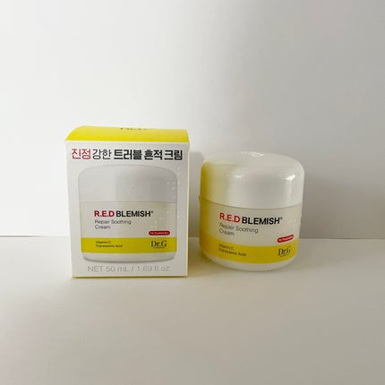 レッドブレミッシュ リペアスージングクリーム/Dr.G/フェイスクリームを使ったクチコミ(1枚目)