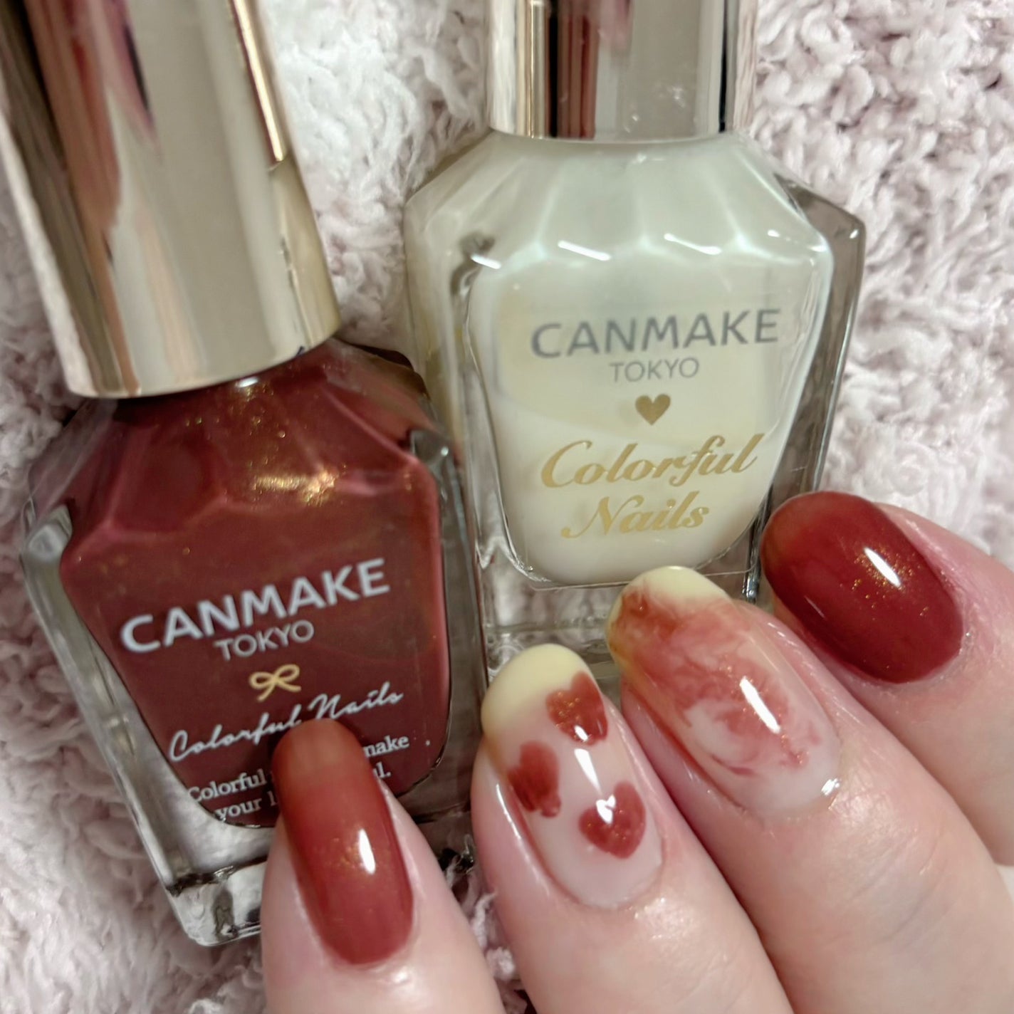 カラフルネイルズ/キャンメイク/マニキュアを使ったクチコミ(1枚目)
