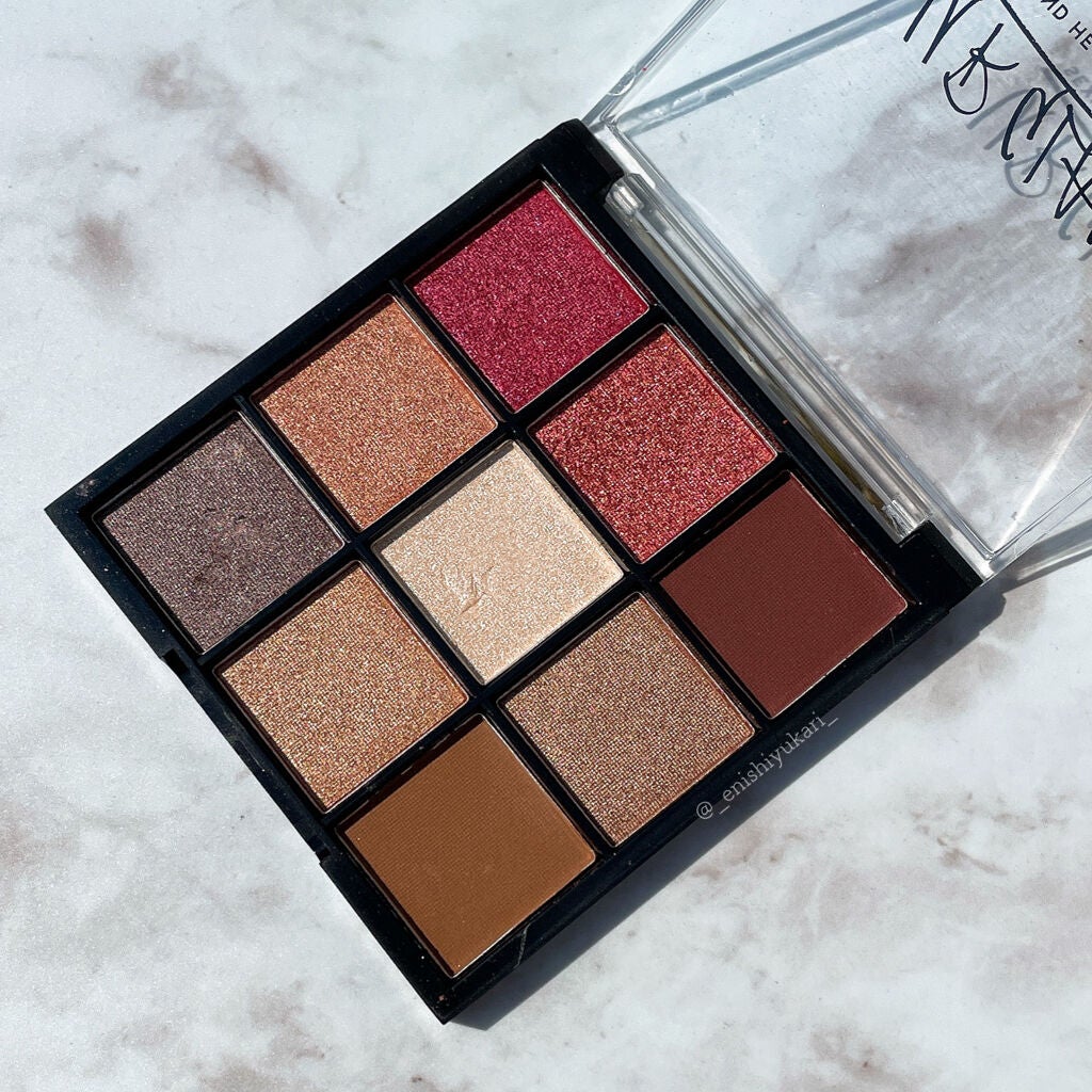 UR GLAM BLOOMING EYE COLOR PALETTE/U R GLAM/アイシャドウパレットを使ったクチコミ(4枚目)