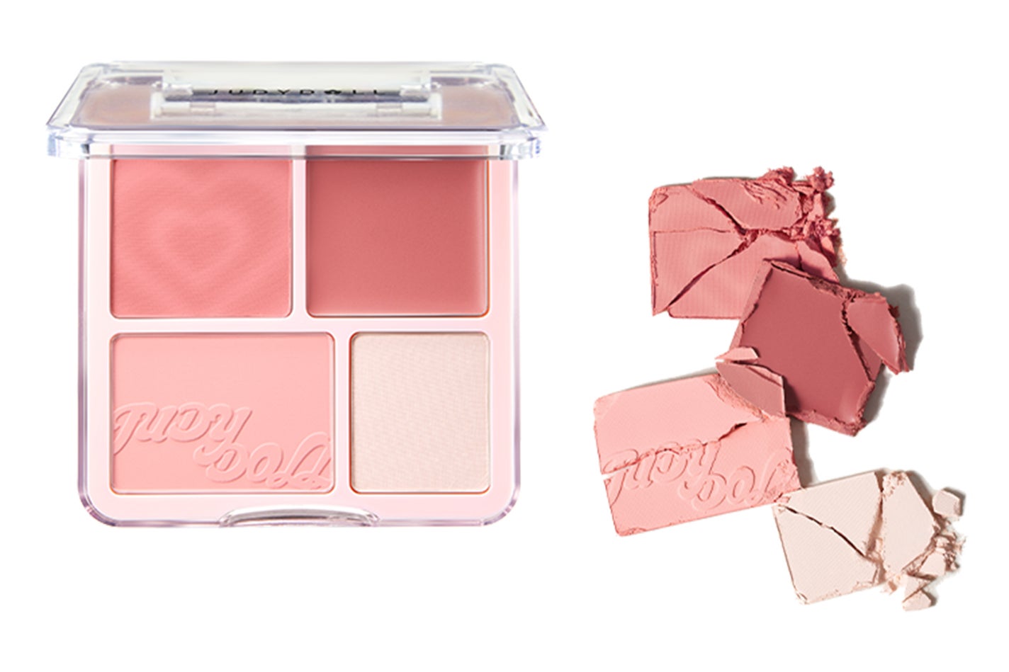 JUDYDOLLからマルチに使えるよくばりパレット「わがままチークハイライター」が登場!の画像