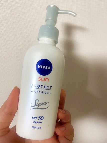 ニベアサン プロテクトウォータージェル クイックローション/ニベア/日焼け止め・UVケアを使ったクチコミ(1枚目)