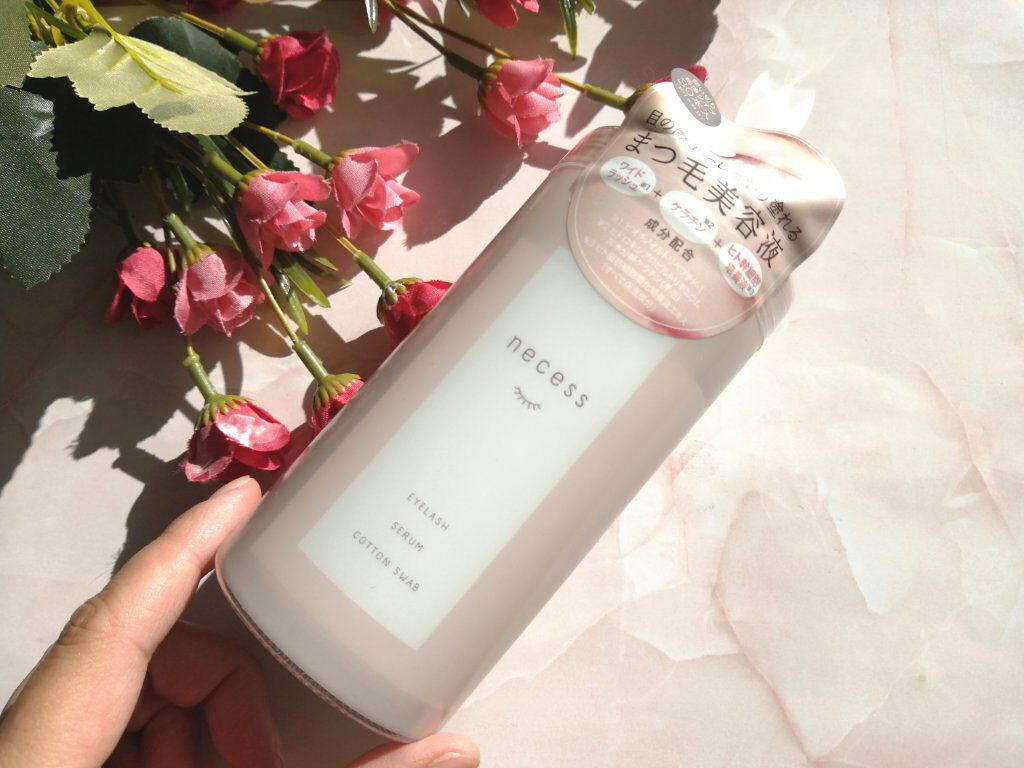 necess まつげ美容液綿棒 /コジット/まつげ美容液を使ったクチコミ（1枚目）