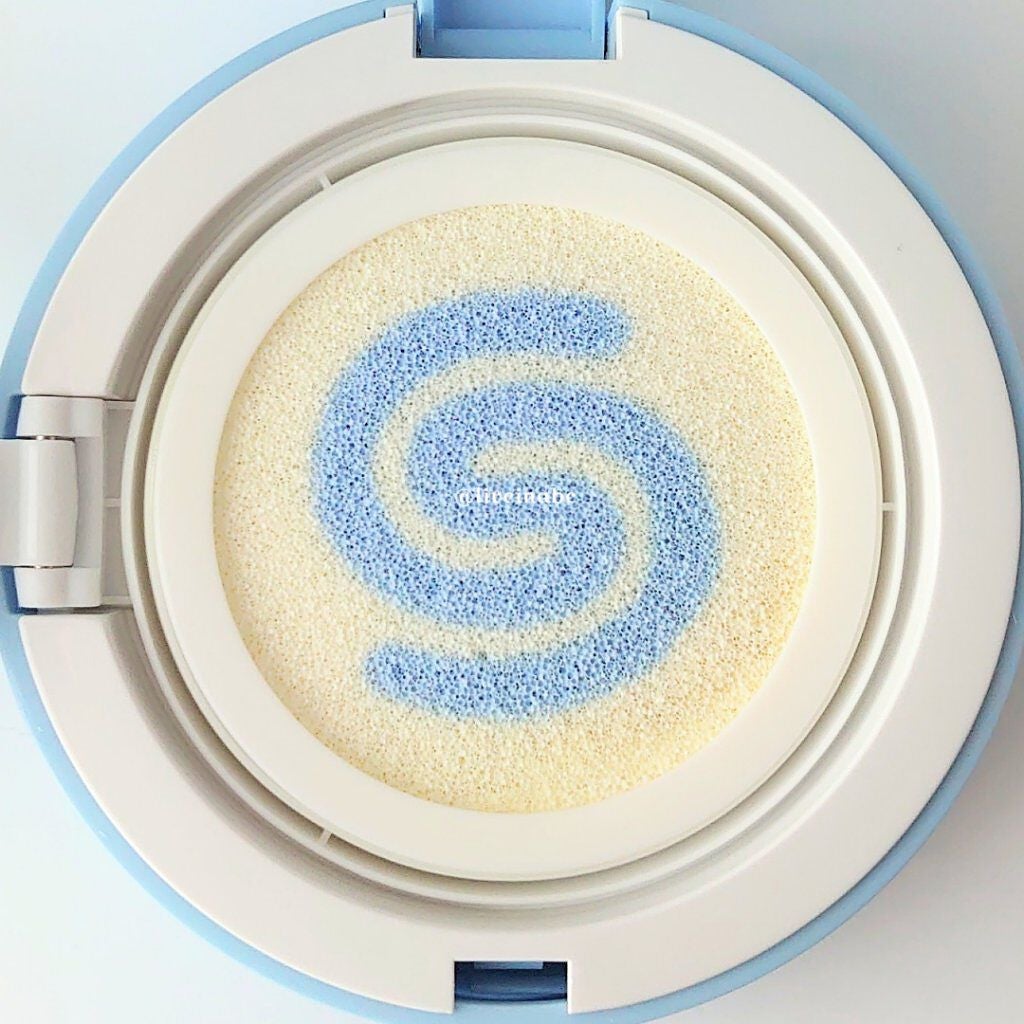 WHITE +UV CUSHION CREAM #COOL/G9SKIN/日焼け止めクリームを使ったクチコミ(2枚目)
