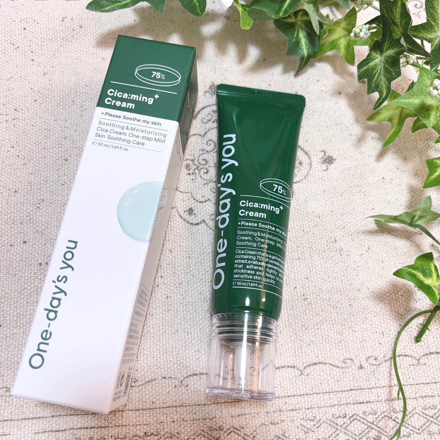 シカーミングクリーム /One-day's you/フェイスクリームを使ったクチコミ(1枚目)