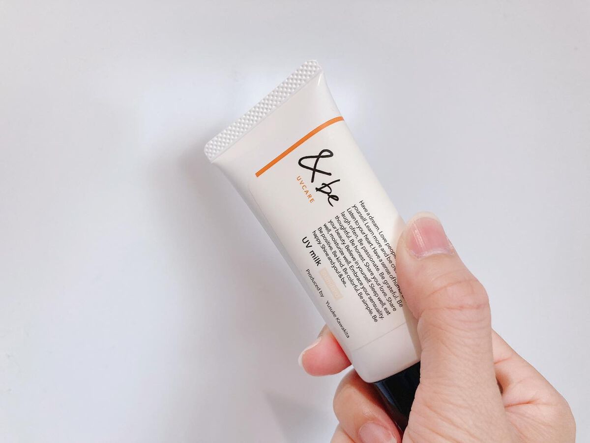 &be UVミルク/＆be/日焼け止めミルクを使ったクチコミ（1枚目）