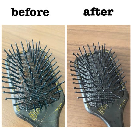 ヘアーブラシクリーナー/キャンドゥ/ヘアケアグッズを使ったクチコミ(2枚目)