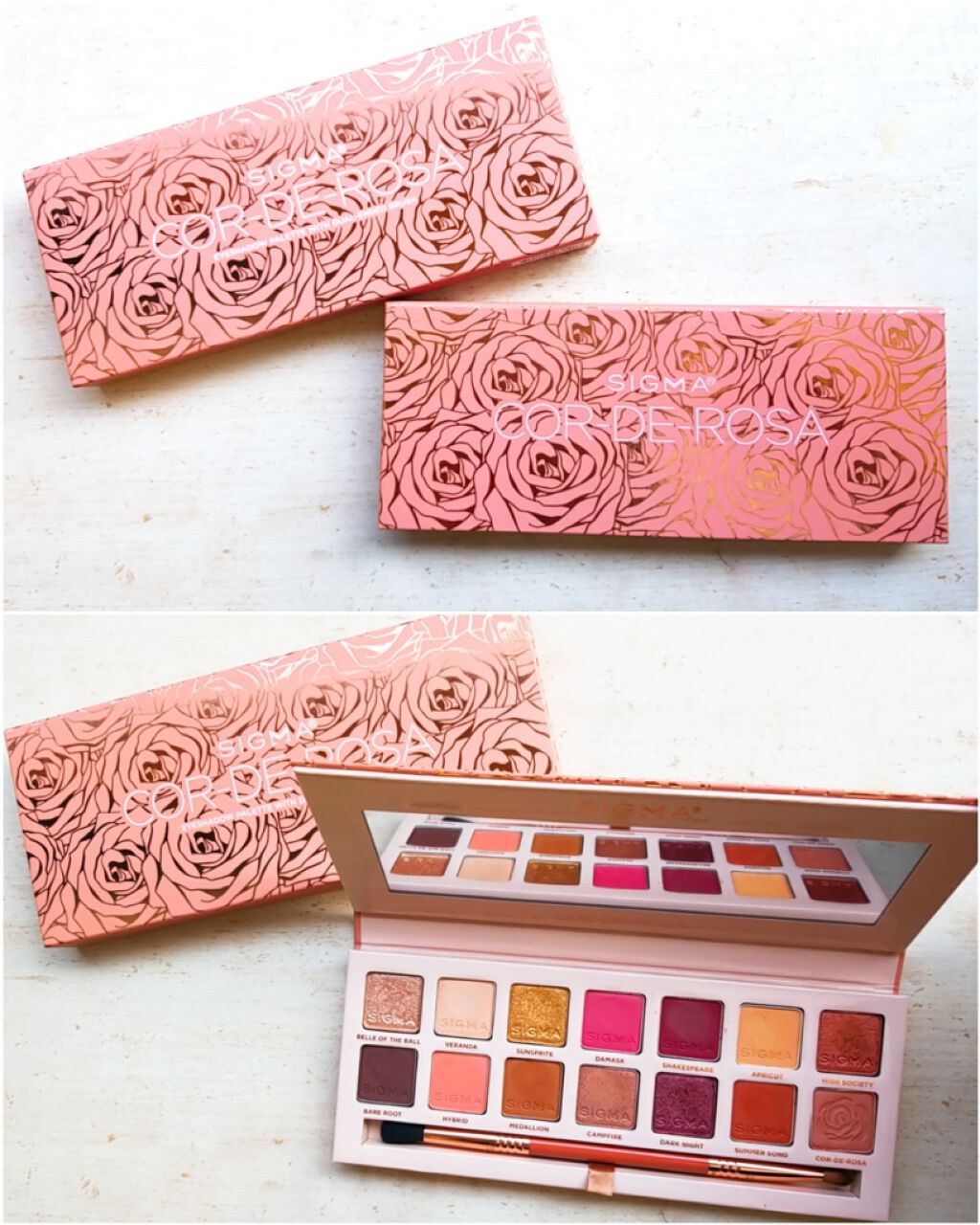 COR-DE-ROSA/Sigma Makeup(海外)/アイシャドウパレットを使ったクチコミ（2枚目）