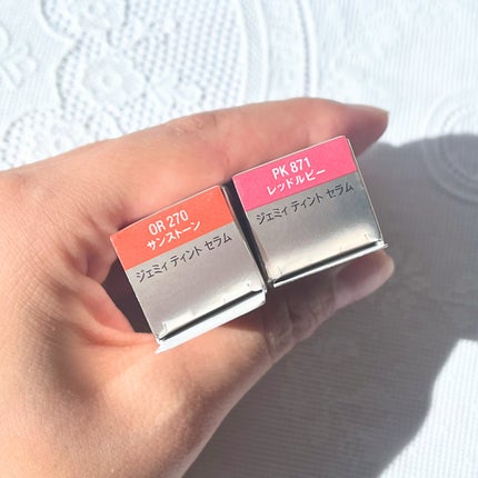 ジェミィ ティント セラム/Visée/リップティントを使ったクチコミ(6枚目)