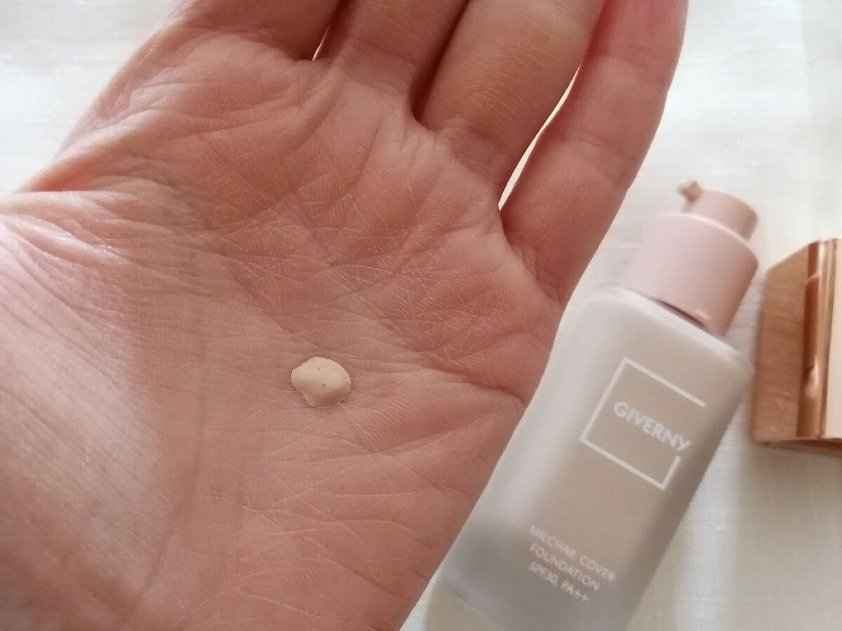 密着カバーファンデーション/GIVERNY/リキッドファンデーションを使ったクチコミ（3枚目）