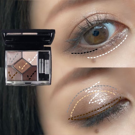 【旧】サンク クルール クチュール/Dior/アイシャドウパレットを使ったクチコミ(3枚目)