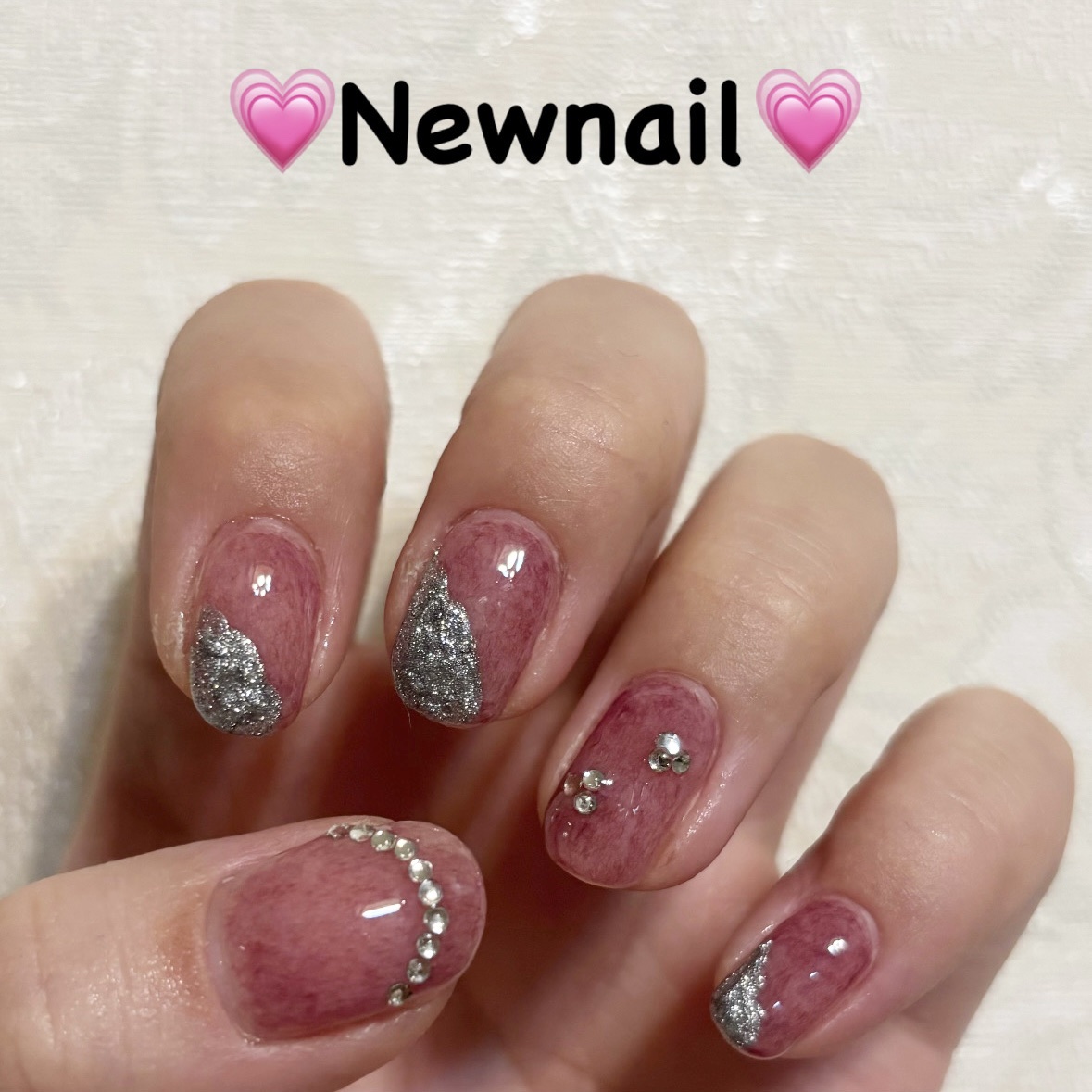 ジェルネイルDA 43 フラッフィー カシス/IDATE/ジェルネイルを使ったクチコミ（1枚目）