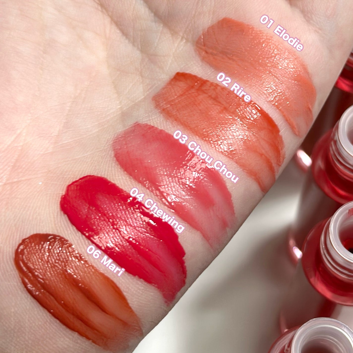 Soak Tattoo Tint/フォレンコス/リップグロスを使ったクチコミ(3枚目)