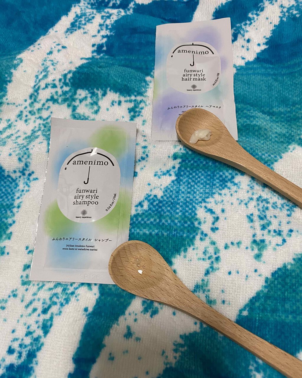 ふんわりエアリースタイル シャンプー／トリートメント/amenimo(アメニモ)/市販シャンプーを使ったクチコミ（2枚目）