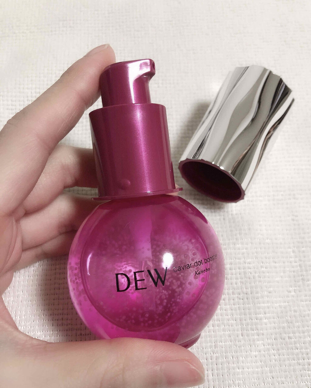 キャビアドットブースター/DEW/ブースター・導入液を使ったクチコミ（3枚目）